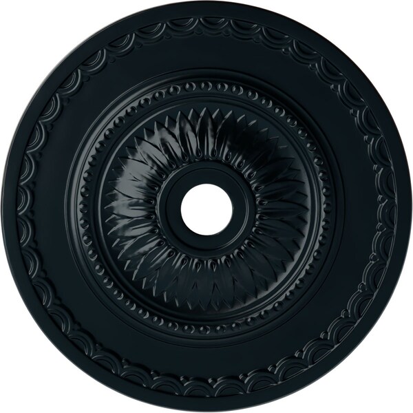 Ekena Millwork Sunflower Ceiling Medallion (Canopies up to 5 5/8"), 29 1/2"OD x 3 5/8"ID x 1 5/8"P, Night Shade CM29SFNSF - main
